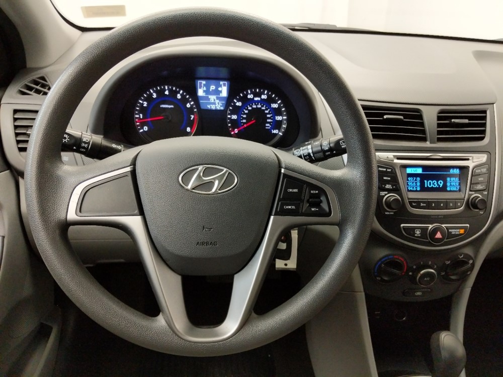 2016 Hyundai Accent - Driver Dash