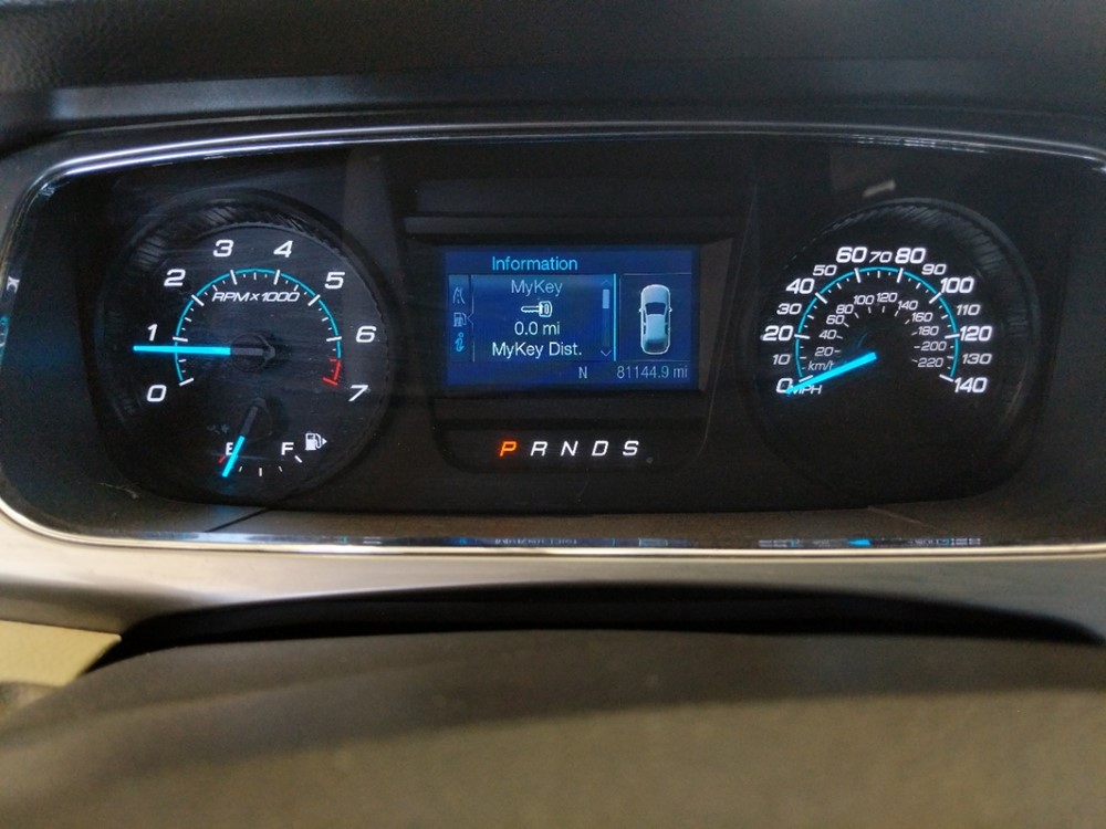 2013 Ford Taurus - Odometer Close Up