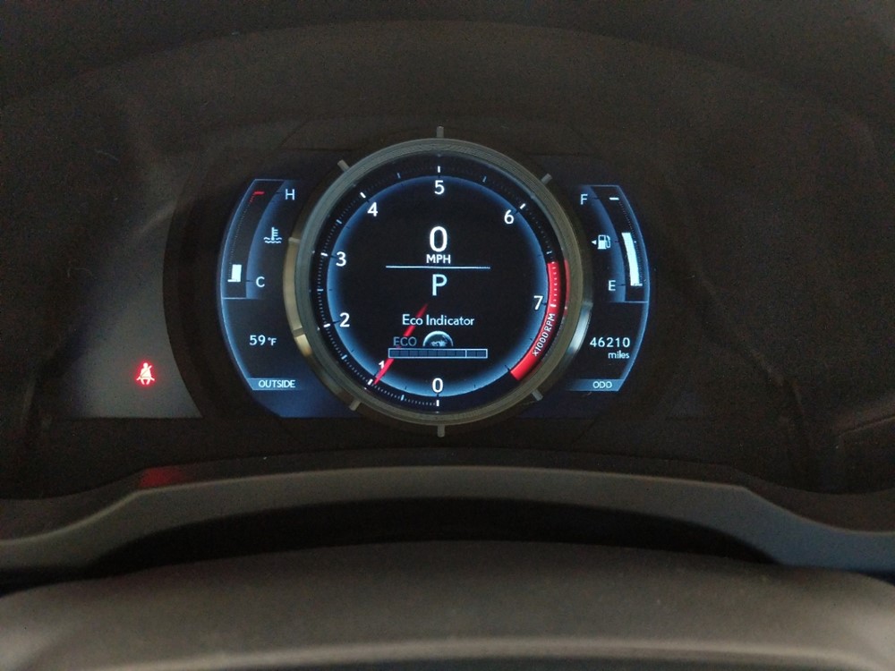 2015 Lexus IS 250 - Odometer Close Up