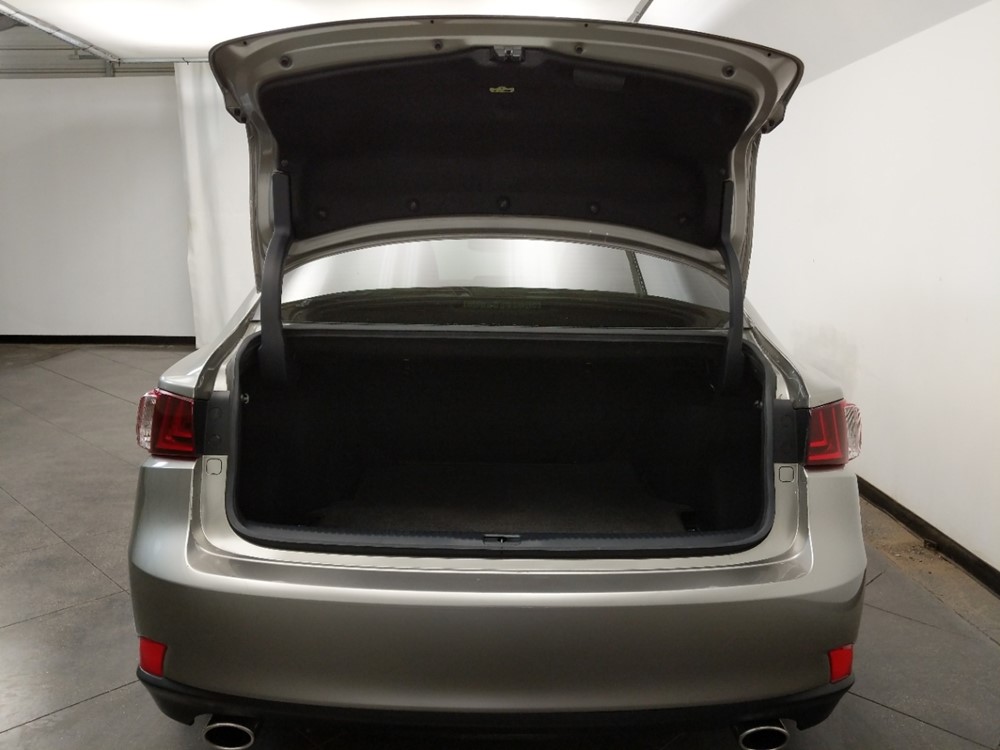 2015 Lexus IS 250 - Trunk