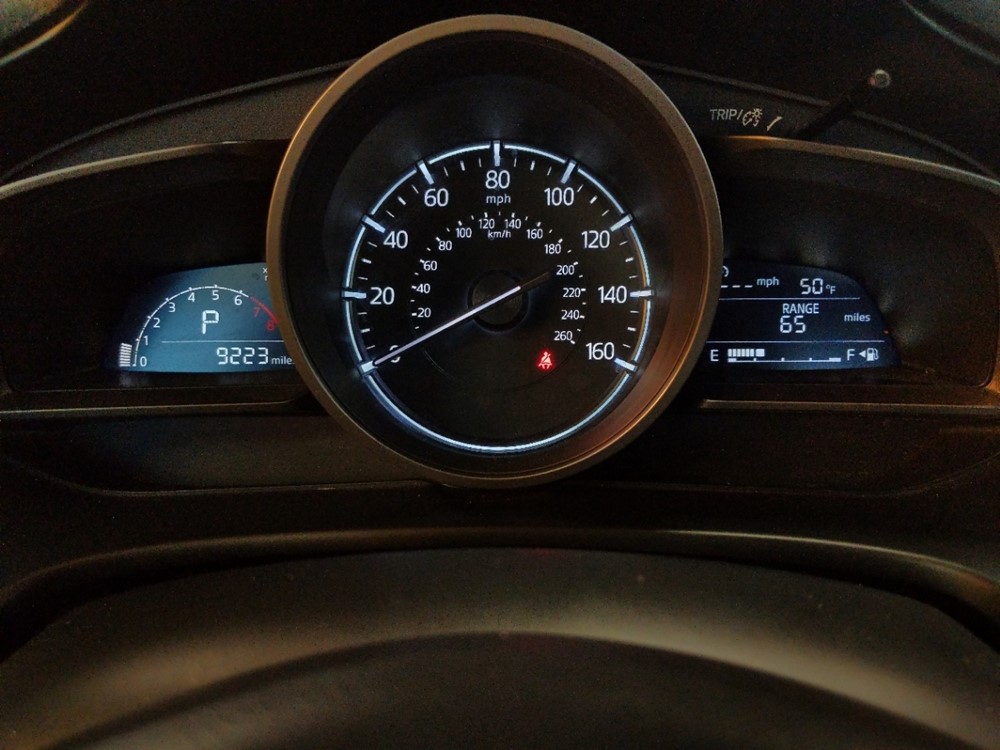 2017 Mazda Mazda3 - Odometer Close Up