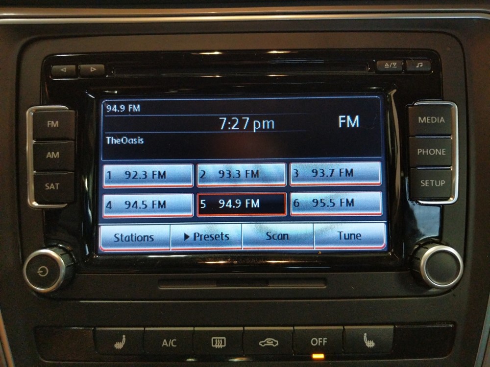 2015 Volkswagen Passat - Odometer Close Up