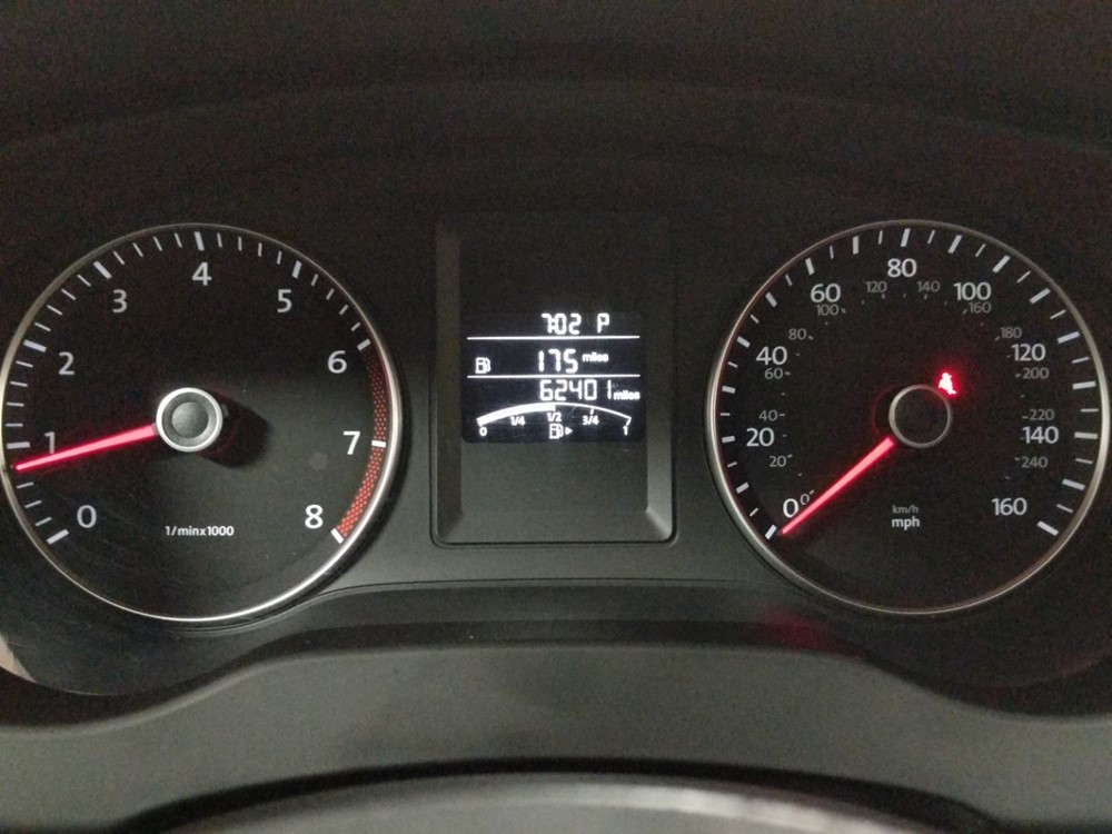 2014 Volkswagen Jetta - Odometer Close Up