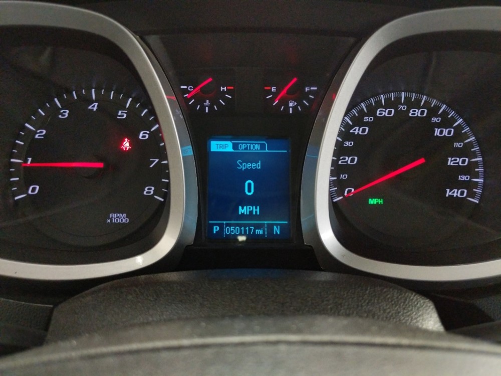 2015 Chevrolet Equinox - Odometer Close Up