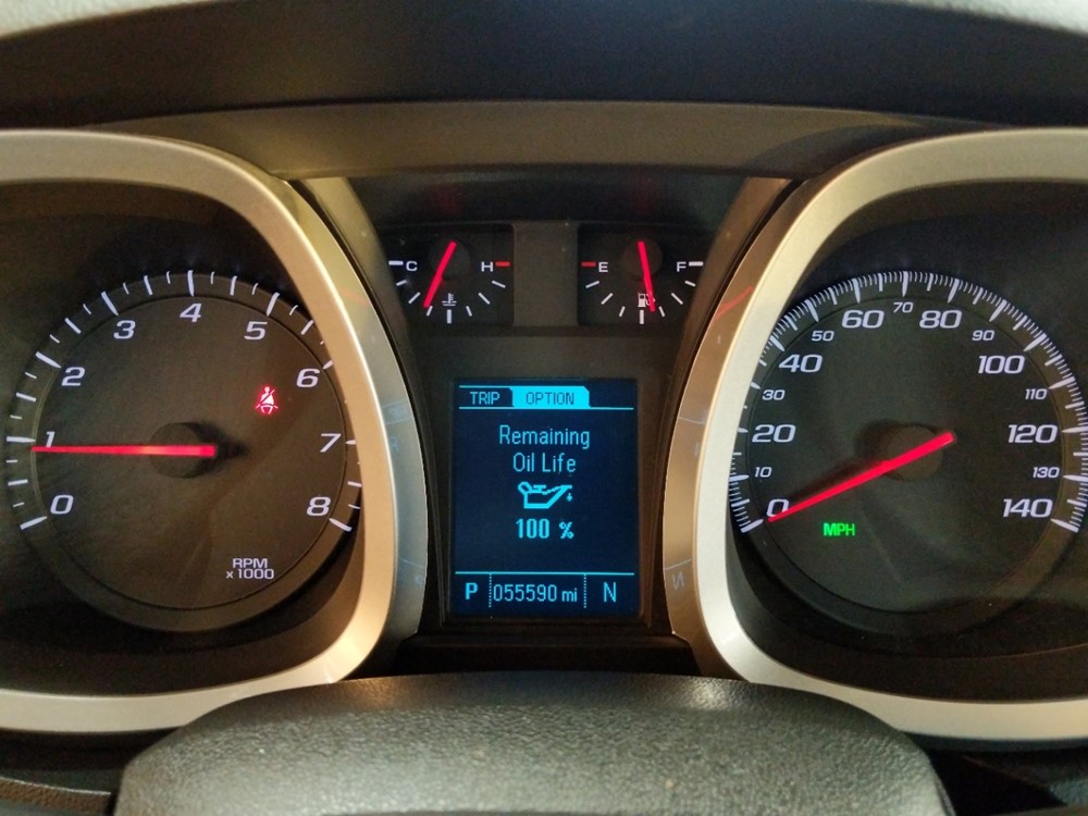 2015 Chevrolet Equinox - Odometer Close Up