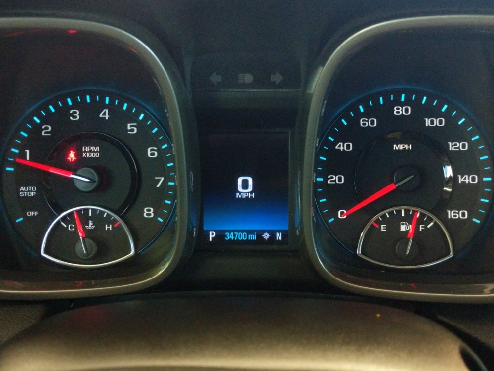 2016 Chevrolet Malibu - Odometer Close Up