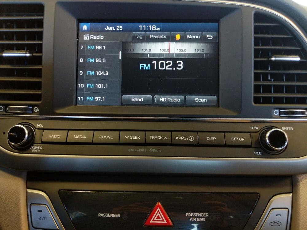 2018 Hyundai Elantra - Odometer Close Up
