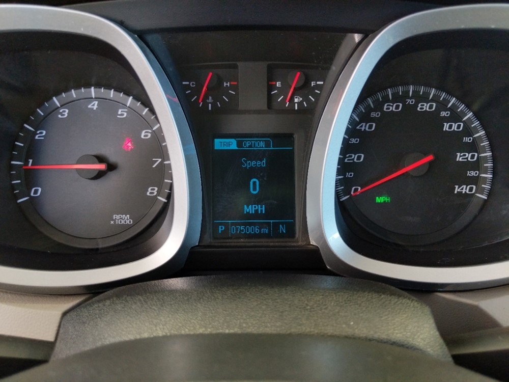 2015 Chevrolet Equinox - Odometer Close Up