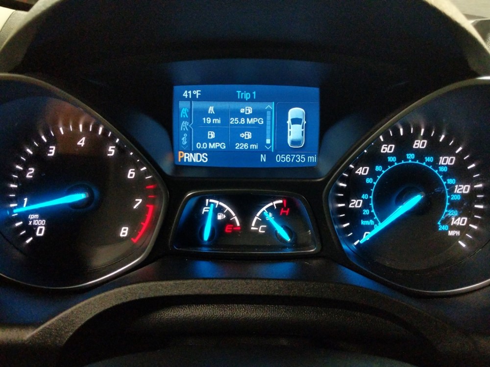 2015 Ford Escape - Odometer Close Up