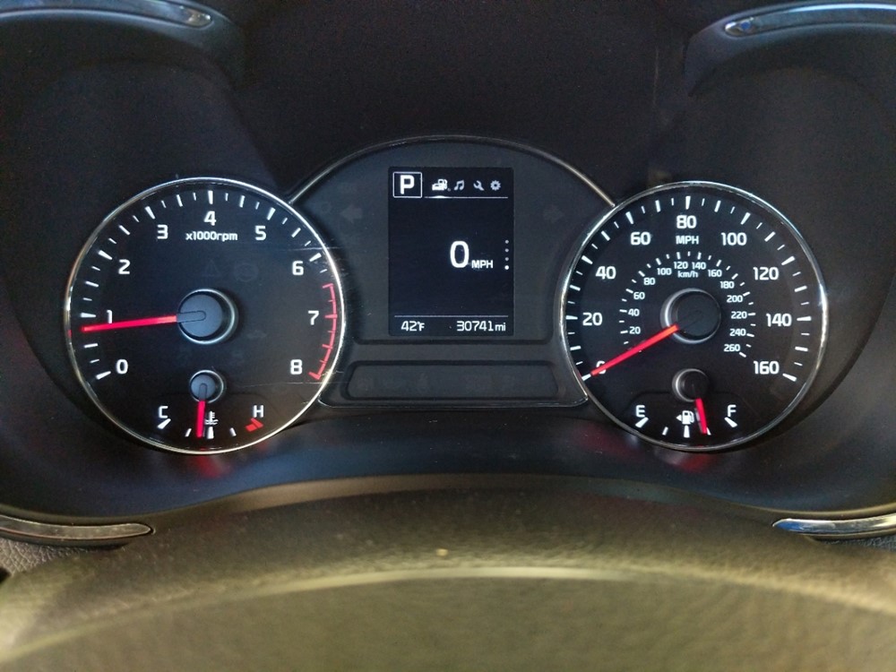 2018 Kia Forte - Odometer Close Up