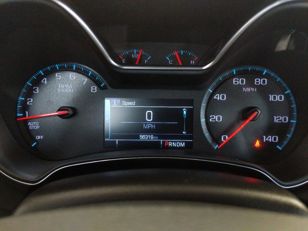 2017 Chevrolet Impala - Odometer Close Up