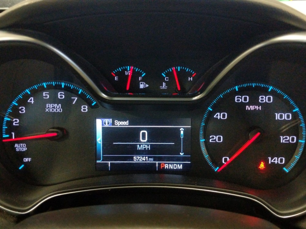 2017 Chevrolet Impala - Odometer Close Up