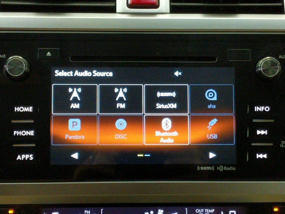 2017 Subaru Outback - Stereo Package
