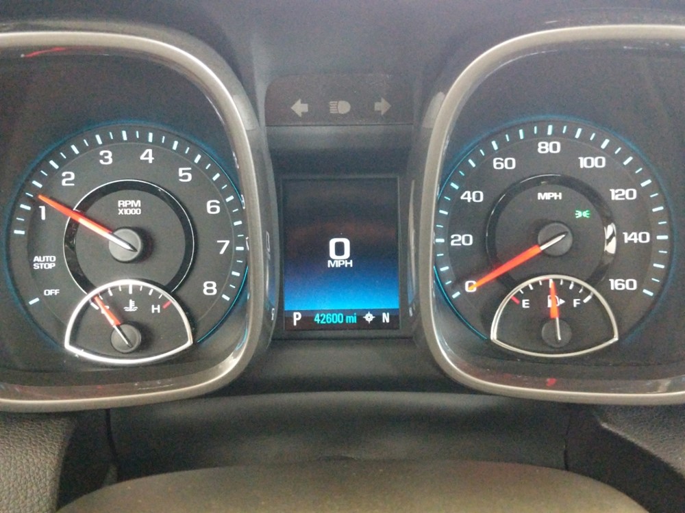 2016 Chevrolet Malibu - Odometer Close Up