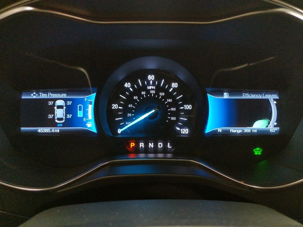2017 Ford Fusion - Odometer Close Up