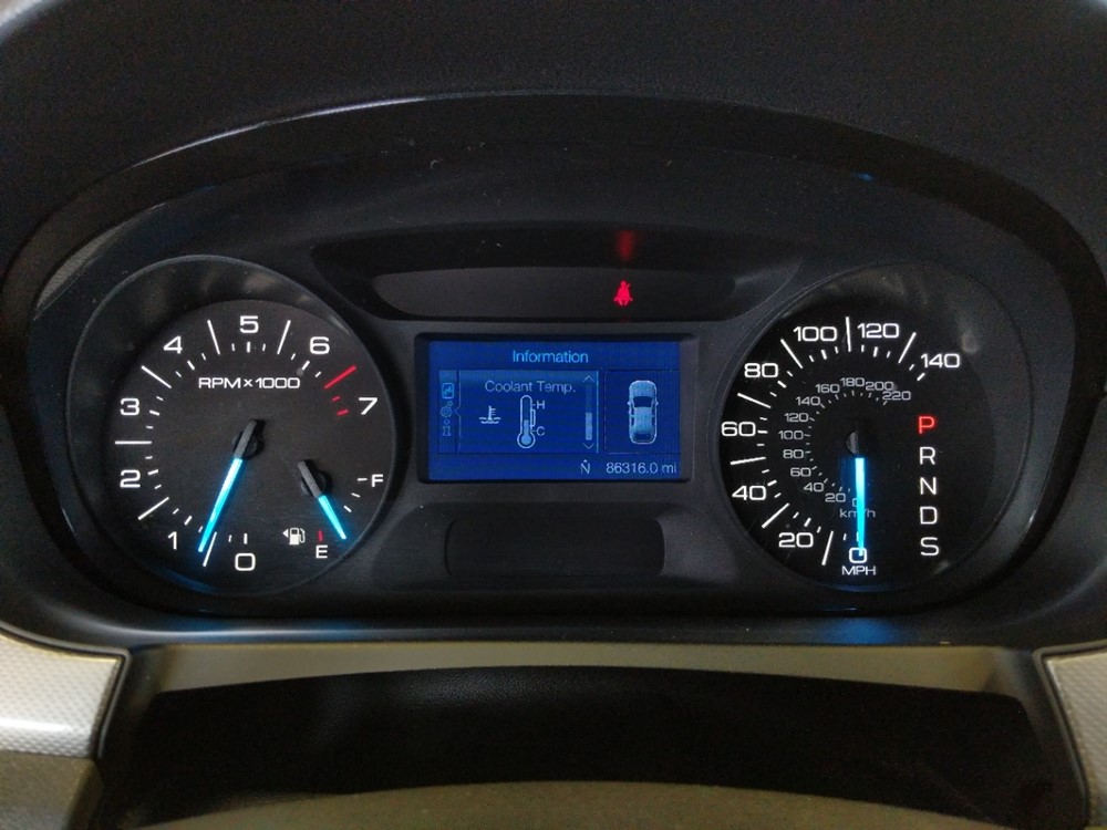 2013 Ford Edge - Odometer Close Up