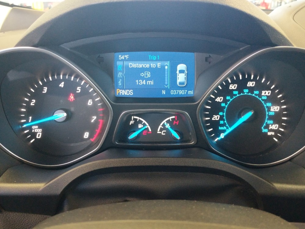 2015 Ford Escape - Odometer Close Up