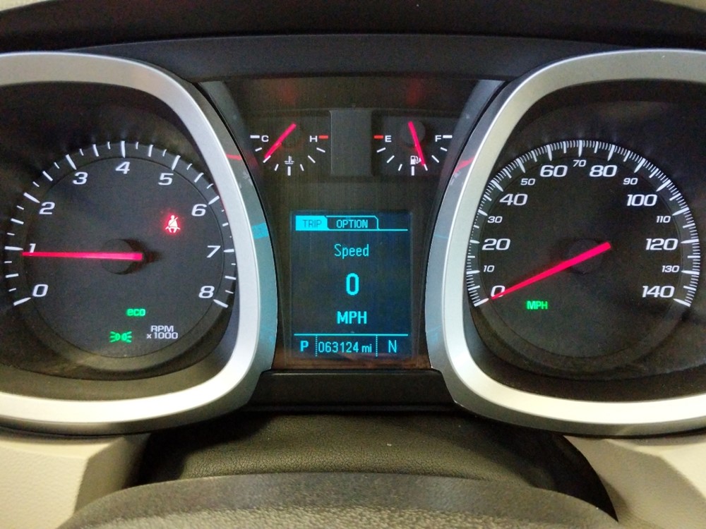 2014 Chevrolet Equinox - Odometer Close Up