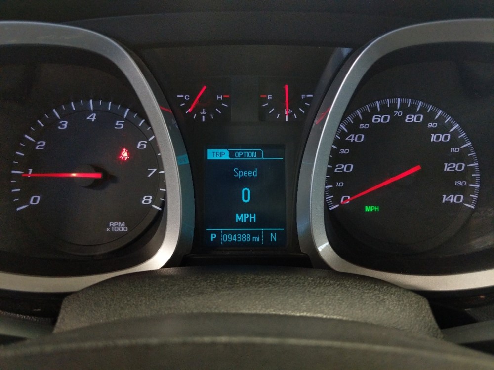 2013 Chevrolet Equinox - Odometer Close Up