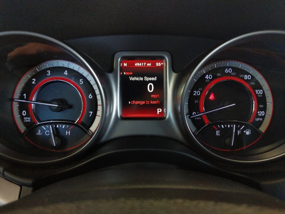 2017 Dodge Journey - Odometer Close Up