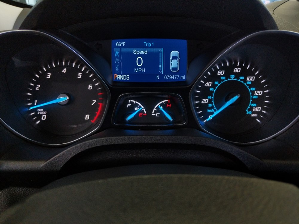 2015 Ford Escape - Odometer Close Up