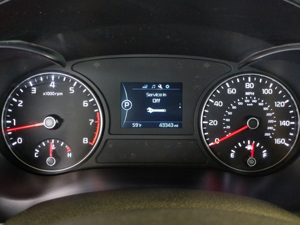 2018 Kia Optima - Odometer Close Up