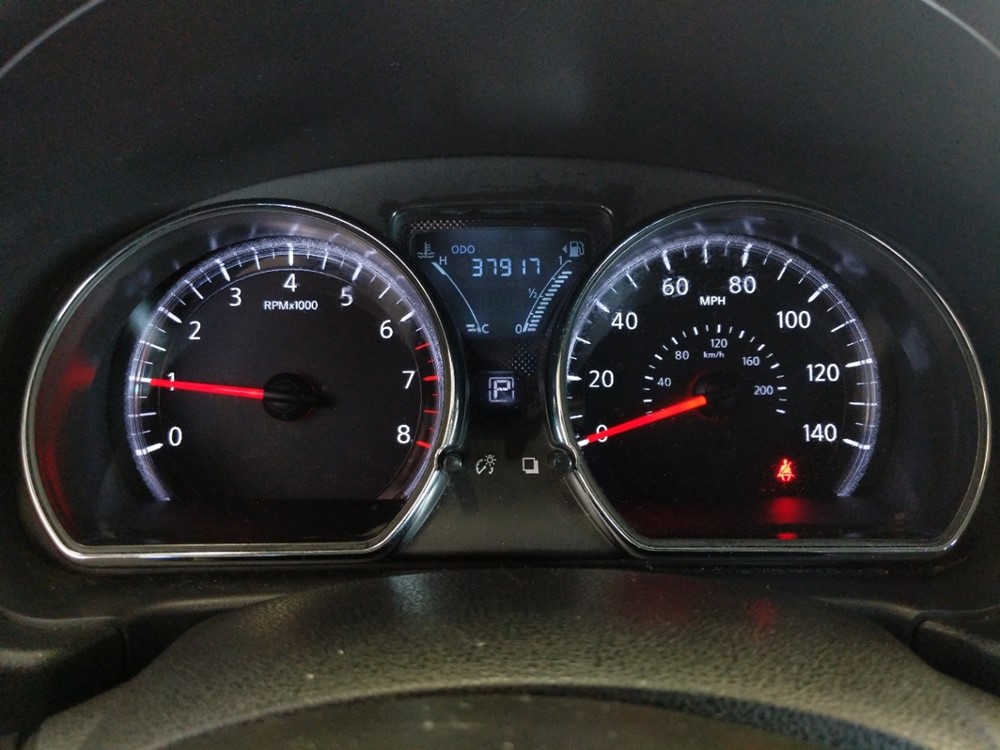 2017 Nissan Versa - Odometer Close Up