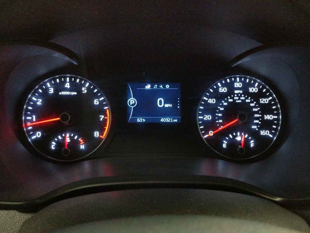 2018 Kia Optima - Odometer Close Up