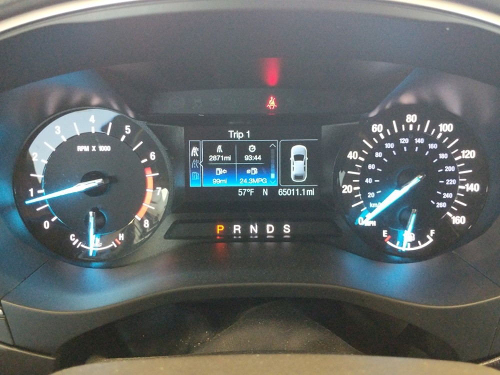 2015 Ford Fusion - Odometer Close Up