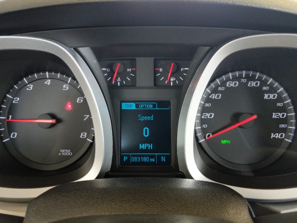 2015 Chevrolet Equinox - Odometer Close Up