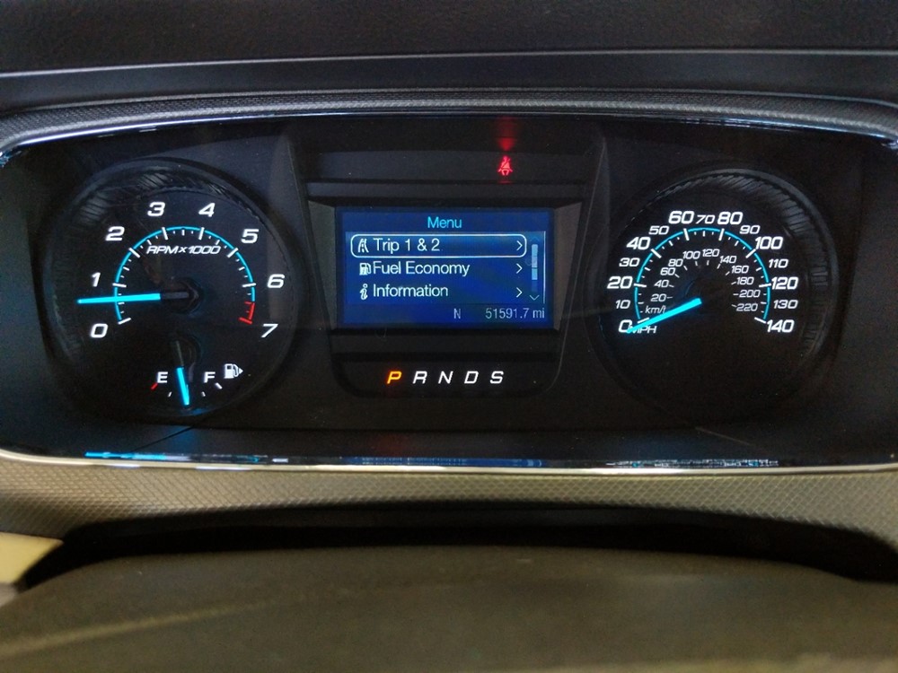 2015 Ford Taurus - Odometer Close Up