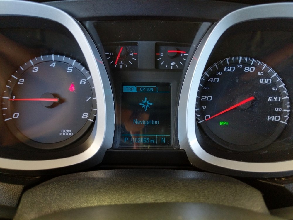 2015 Chevrolet Equinox - Odometer Close Up