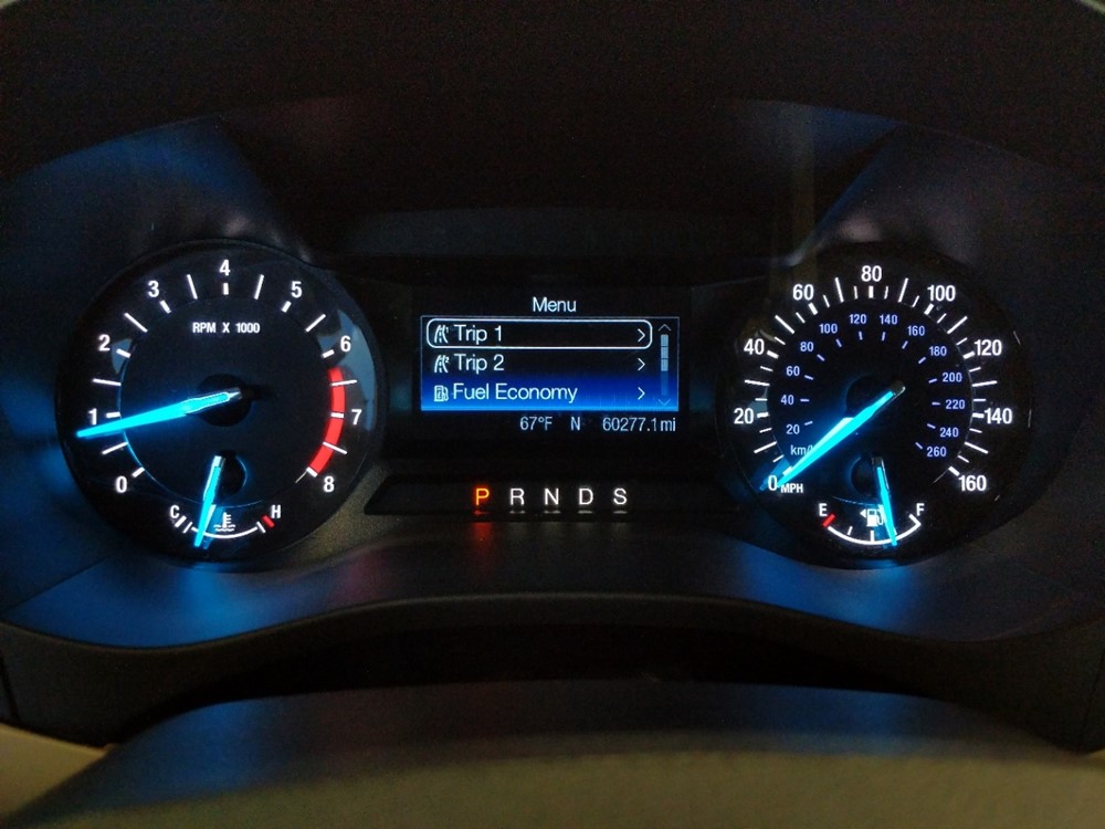 2016 Ford Fusion - Odometer Close Up