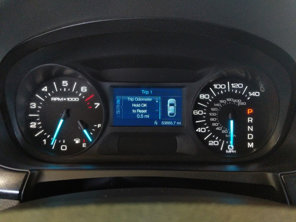 2012 Ford Edge - Odometer Close Up