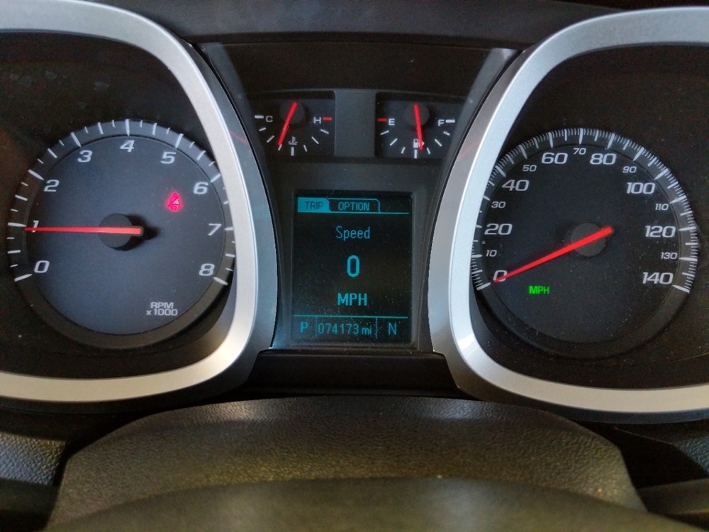 2016 Chevrolet Equinox - Odometer Close Up