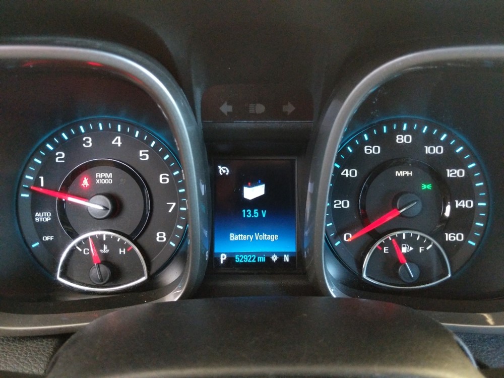 2015 Chevrolet Malibu - Odometer Close Up