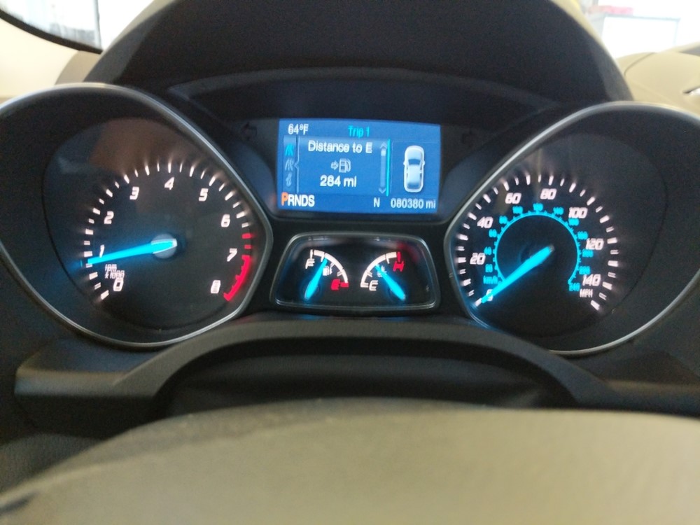 2015 Ford Escape - Odometer Close Up