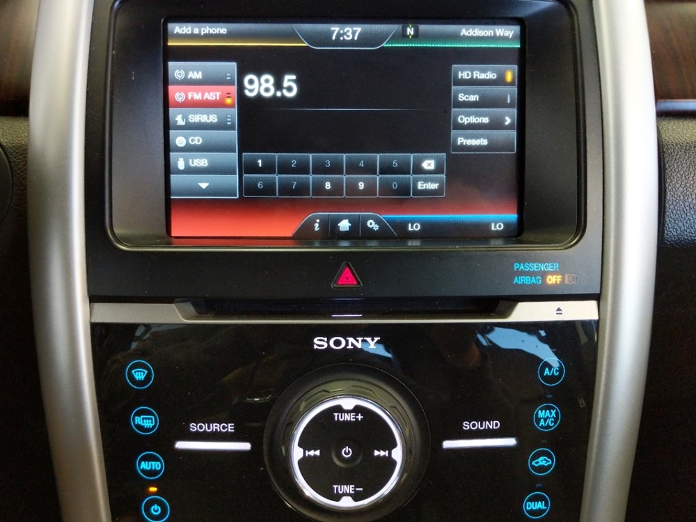 2012 Ford Edge - Stereo Package