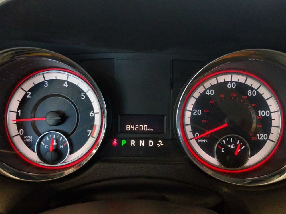 2016 Dodge Grand Caravan - Odometer Close Up
