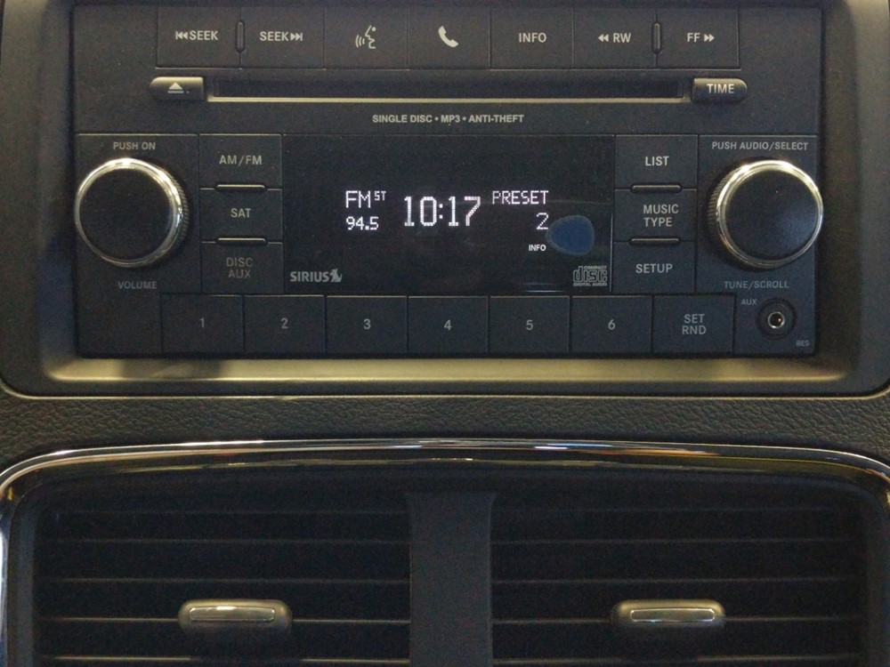 2016 Dodge Grand Caravan - Stereo Package