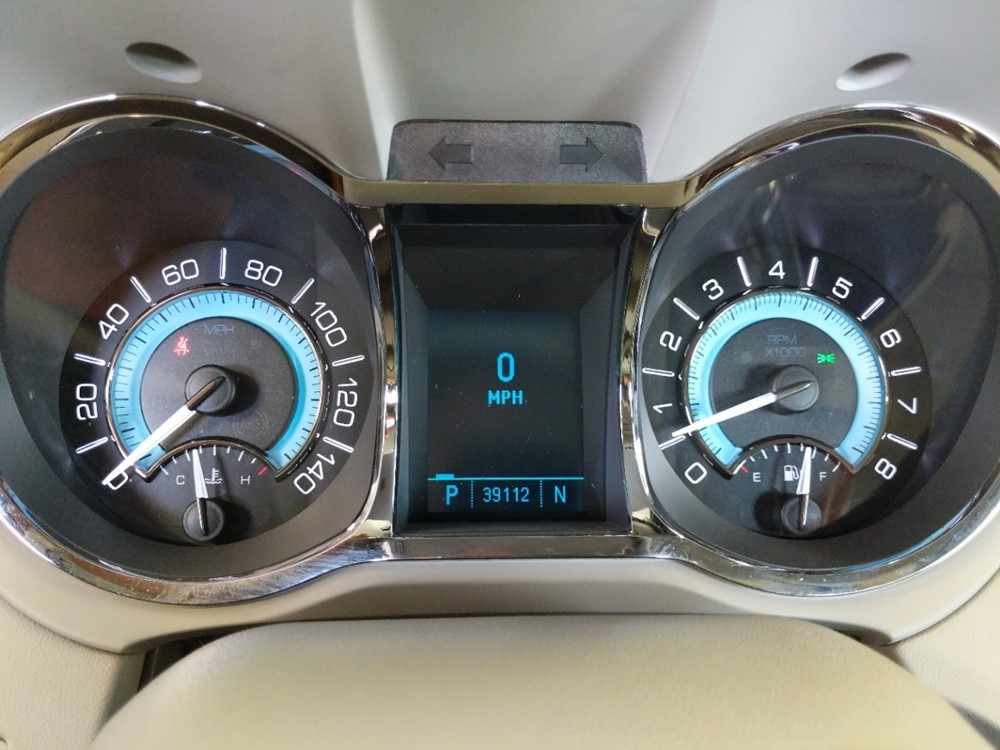 2010 Buick LaCrosse - Odometer Close Up
