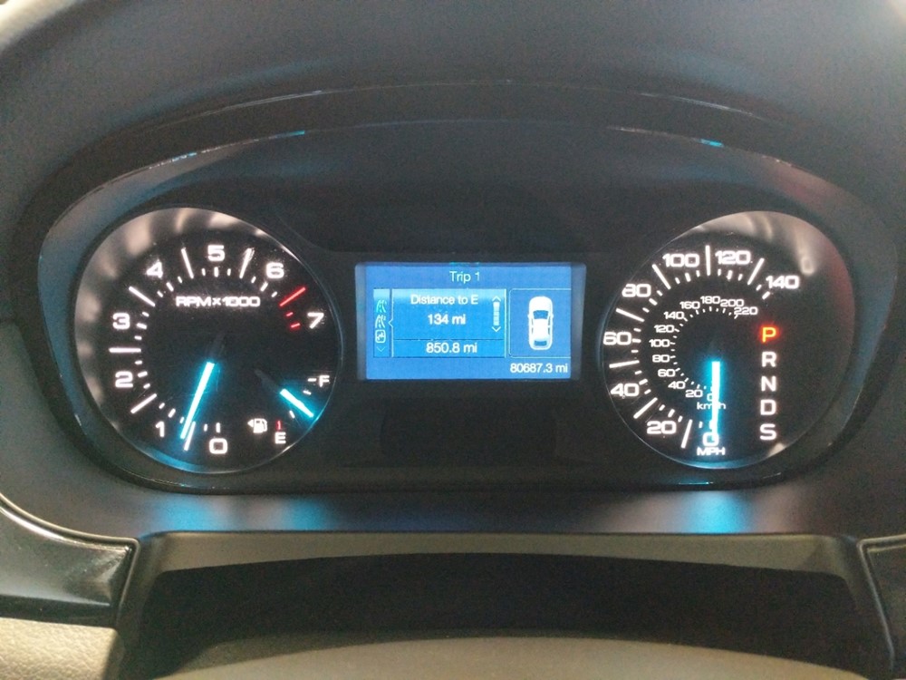 2014 Ford Edge - Odometer Close Up