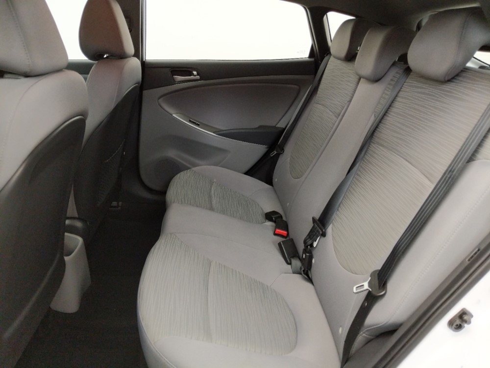 2017 Hyundai Accent - Driver Rear Seat
