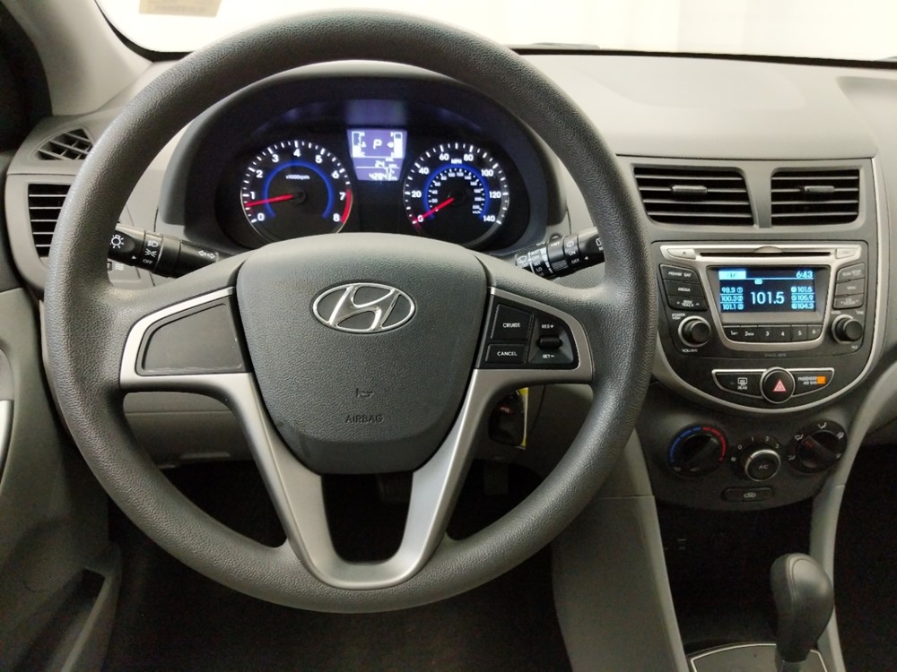 2017 Hyundai Accent - Driver Dash