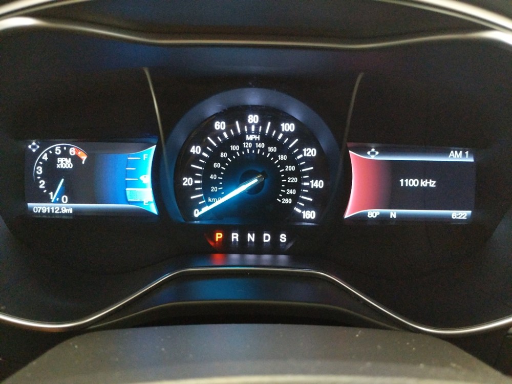 2016 Ford Fusion - Odometer Close Up