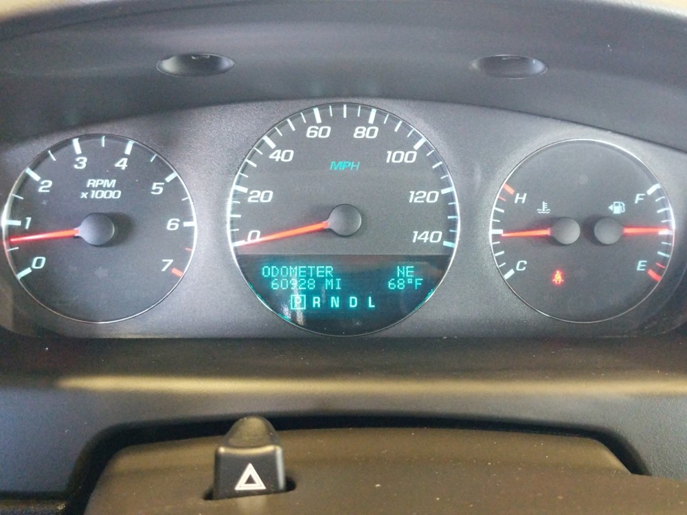 2014 Chevrolet Impala - Odometer Close Up
