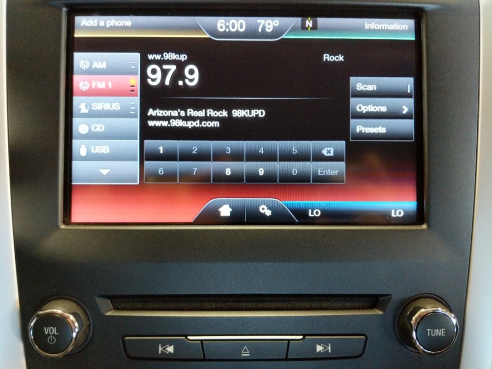 2016 Ford Fusion - Stereo Package