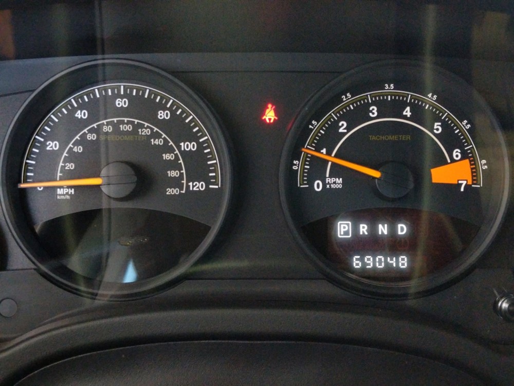 2014 Jeep Compass - Odometer Close Up