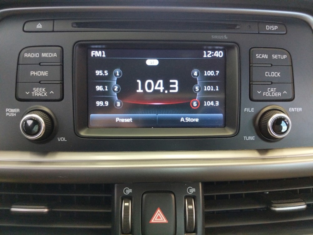2016 Kia Optima - Stereo Package