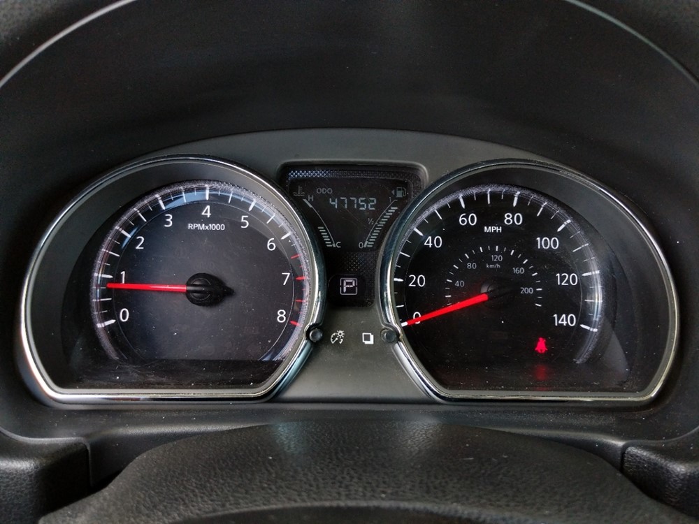 2017 Nissan Versa - Odometer Close Up